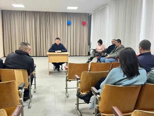 Руководство города встретились с жителями Перекопа