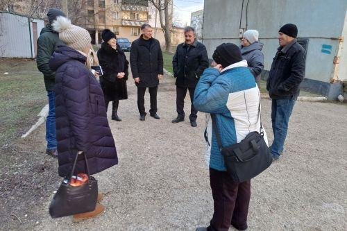 31 января состоялись встречи с жильцами многоквартирных домов №№3, 27 микрорайона имени Генерала Корявко